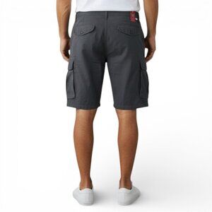 NEW Levi's Carrier Men's Size 42 Ripstop Cargo Shorts Loose Fit Charcoal Gray